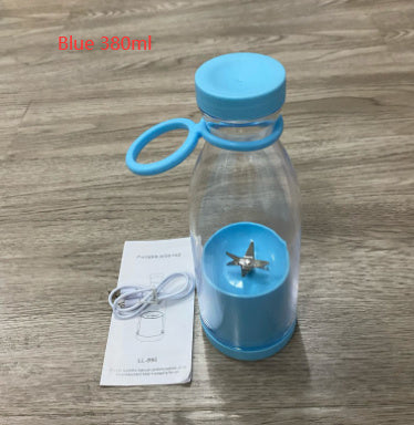 350ML Portable Electric Juicer Blender - USB Rechargeable, 4-Blade Mixer Cup – Duvencioglu