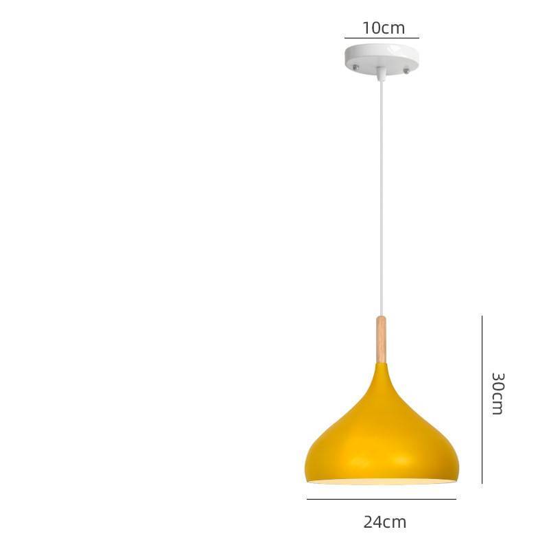 Macaroon-Style LED Chandelier – 240 mm Zinc-Alloy Pendant – Duvencioglu