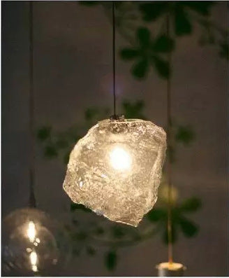 Creative Glass G4 Chandelier Table Lamp – Natural Lighting for Dining & Bedroom – Duvencioglu
