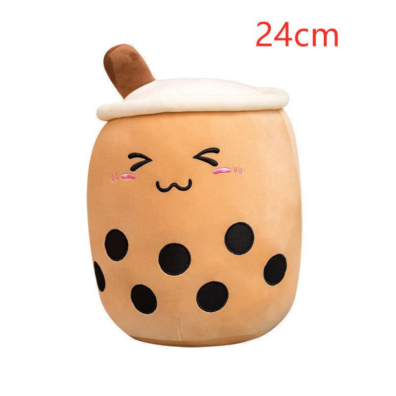 The Original Kawaii Boba Tea Plush Pillow | Super Soft Bubble Tea Cuddle Companion