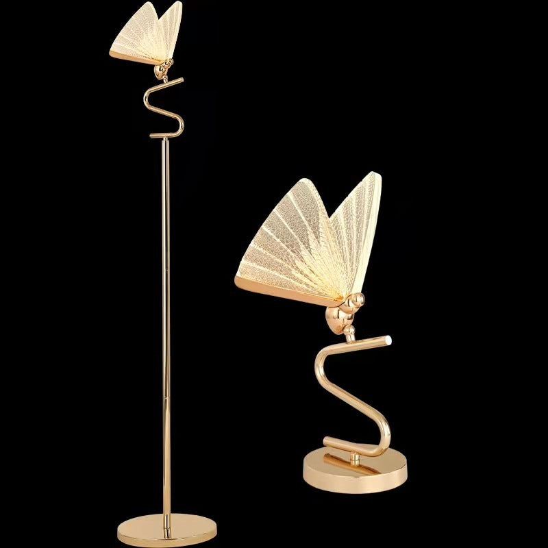 Modern Butterfly LED Chandelier – Acrylic & Aluminum Pendant Light – Duvencioglu