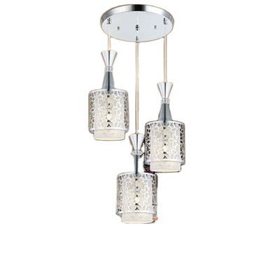 Nordic Minimalist Single-Head Iron LED Chandelier – Small Pendant – Duvencioglu