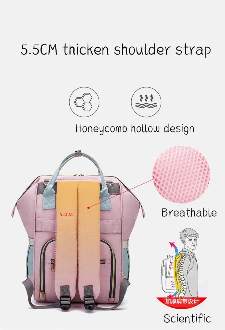 The Ultimate Organizer Diaper Bag Backpack | Stylish, Large Capacity & Waterproof for Moms On-the-Go