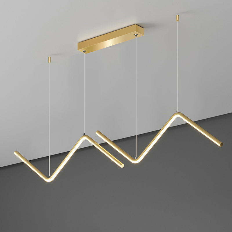 Minimalist Adjustable LED Chandelier – Modern Pendant Light for Living Room & Kitchen – Duvencioglu