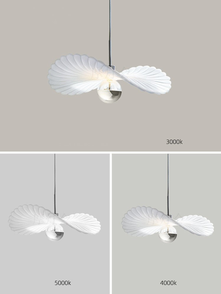 Modern Resin LED Chandelier – Single-Head Pendant for Bedrooms & Hallways – Duvencioglu