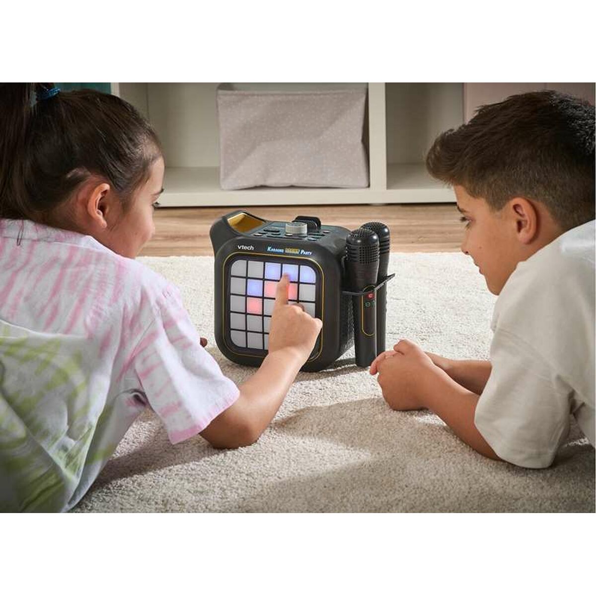 Vtech Bluetooth Karaoke Speaker with Microphone - Lights, Sound & Spanish Language – Duvencioglu