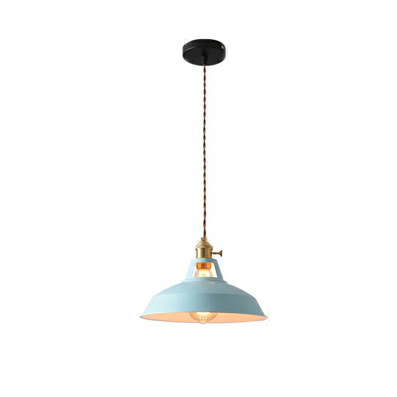 Retro “Macaron” 270 mm LED Chandelier – Single-Head Pendant – Duvencioglu