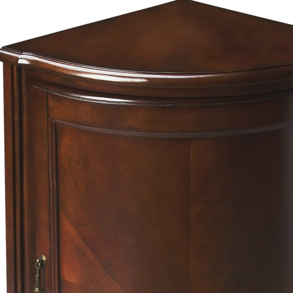 23" Dark Brown Standard Accent Cabinet - Versatile Storage Unit – Duvencioglu