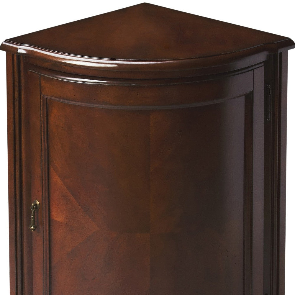 23" Dark Brown Standard Accent Cabinet - Versatile Storage Unit – Duvencioglu