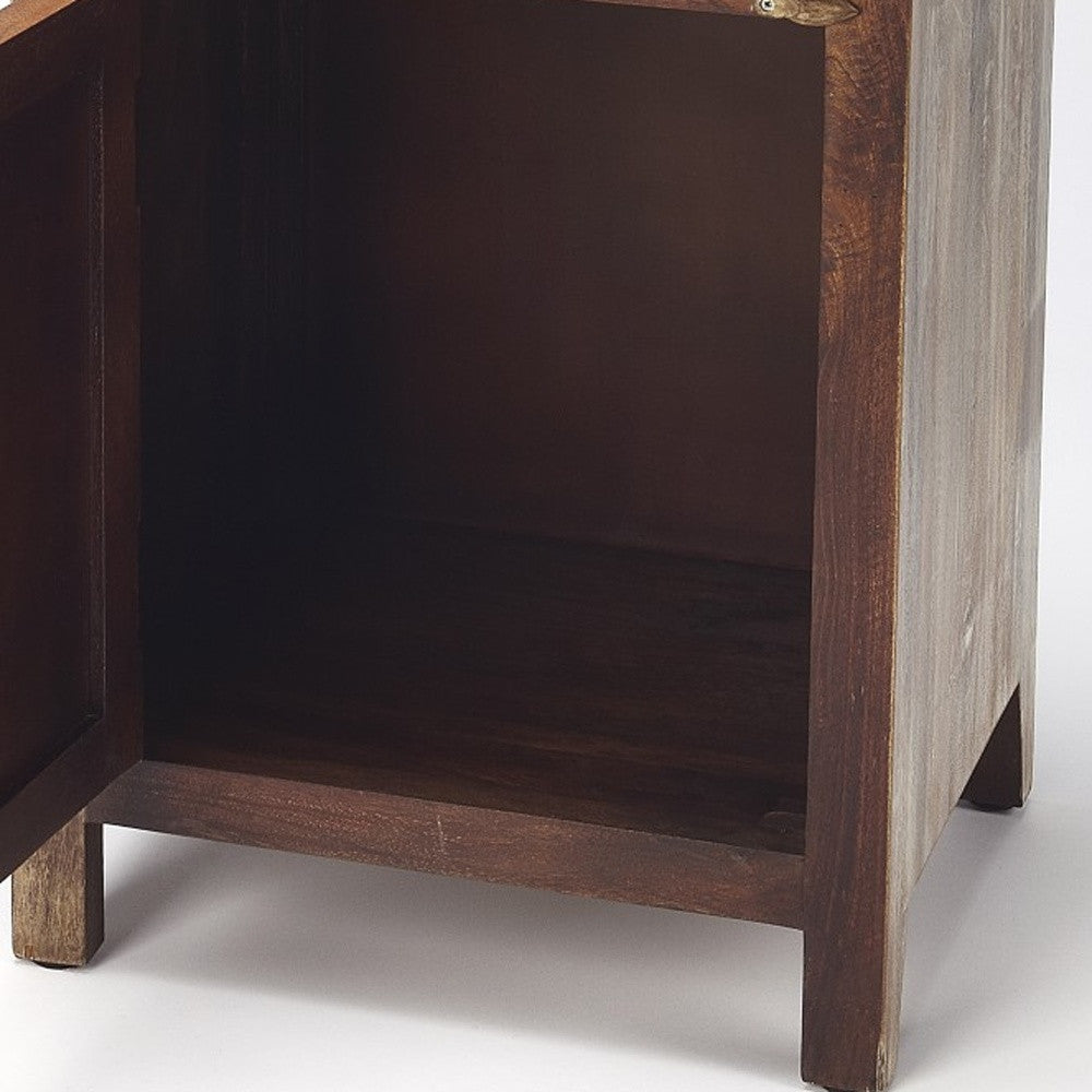 18" Brown Standard Accent Cabinet - Versatile Storage Unit – Duvencioglu