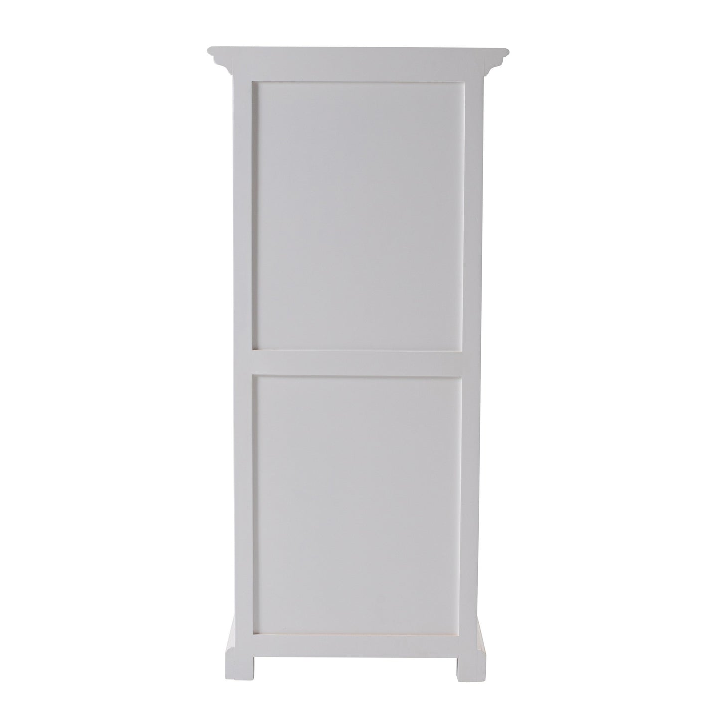 52" White Storage Cabinet with 2 Drawers & Removable Rattan Baskets – Duvencioglu