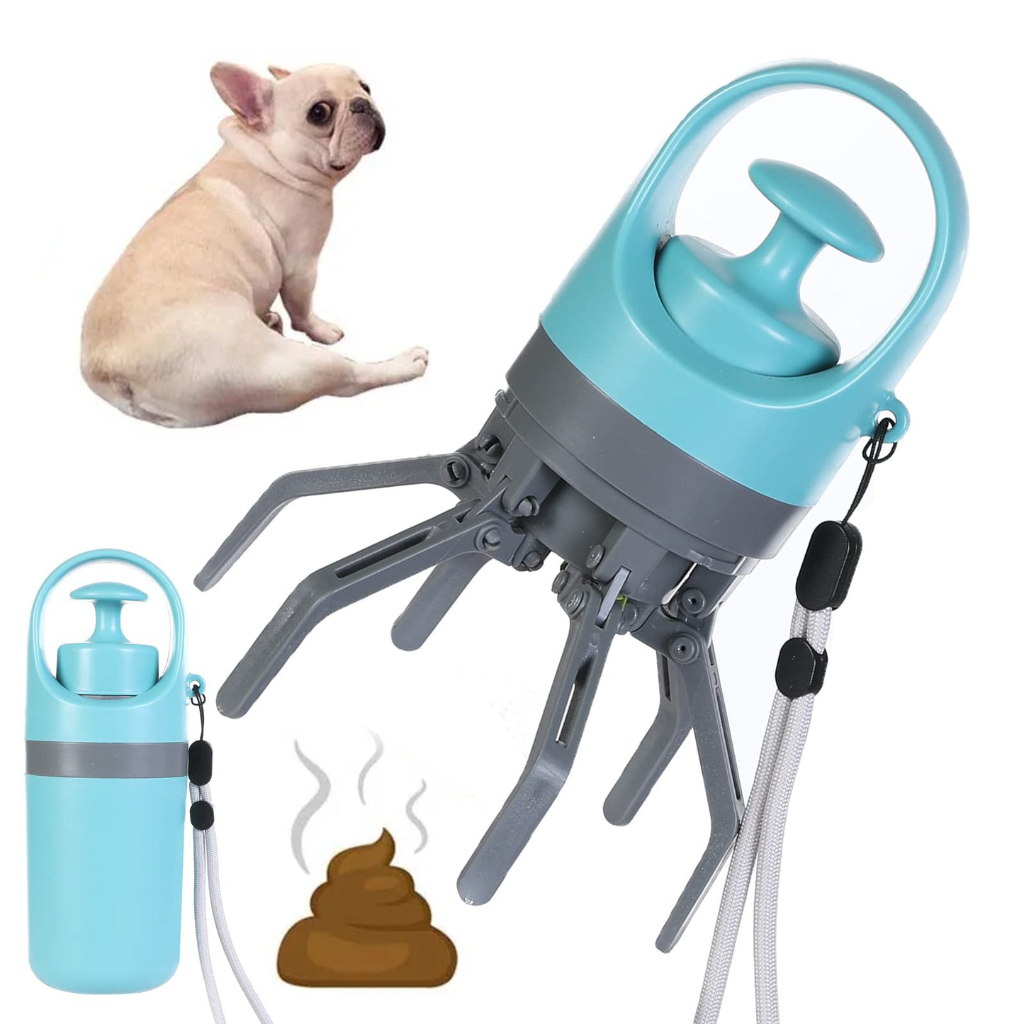 Portable Dog Pooper Scooper - Lightweight with Built-in Bag Dispenser – Duvencioglu