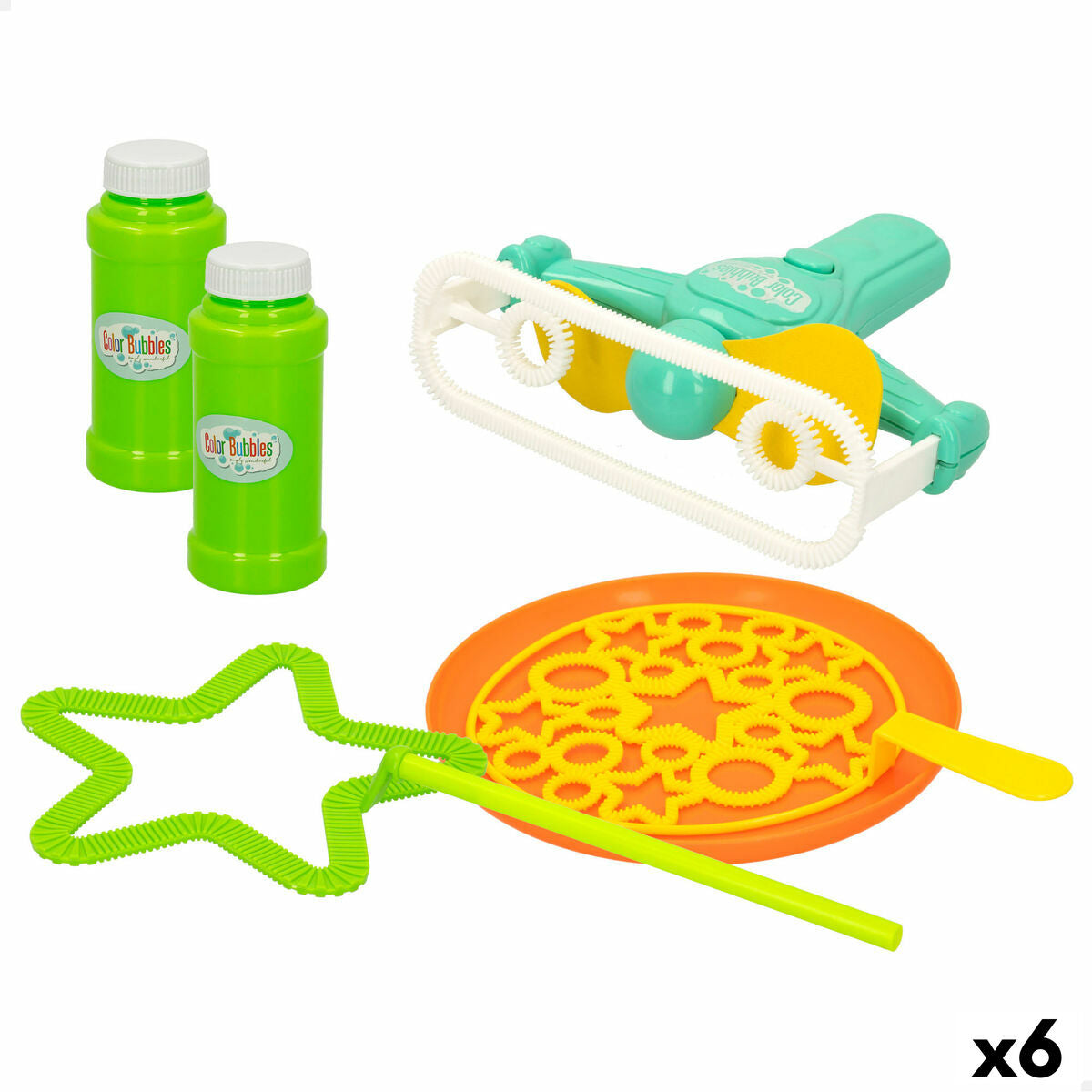 Bubble Blowing Game Colorbaby 15 x 16 x 5 cm (6 Units) – Duvencioglu