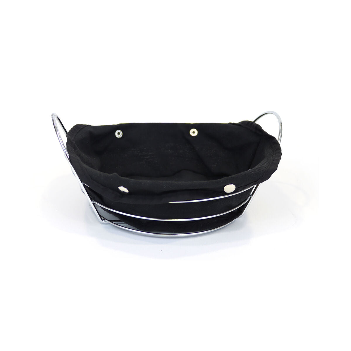 Breadbasket My Bar Black Metal 26 x 23,5 x 11,2 cm (12 Units) – Duvencioglu