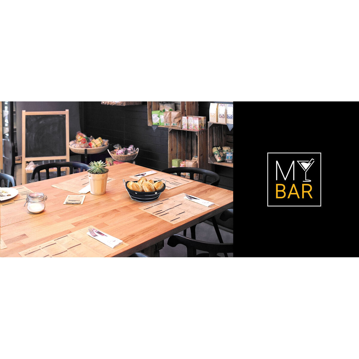Breadbasket My Bar Black Metal 26 x 23,5 x 11,2 cm (12 Units) – Duvencioglu