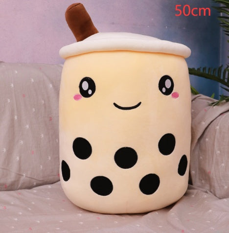 The Original Kawaii Boba Tea Plush Pillow | Super Soft Bubble Tea Cuddle Companion