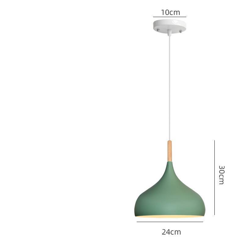 Macaroon-Style LED Chandelier – 240 mm Zinc-Alloy Pendant – Duvencioglu