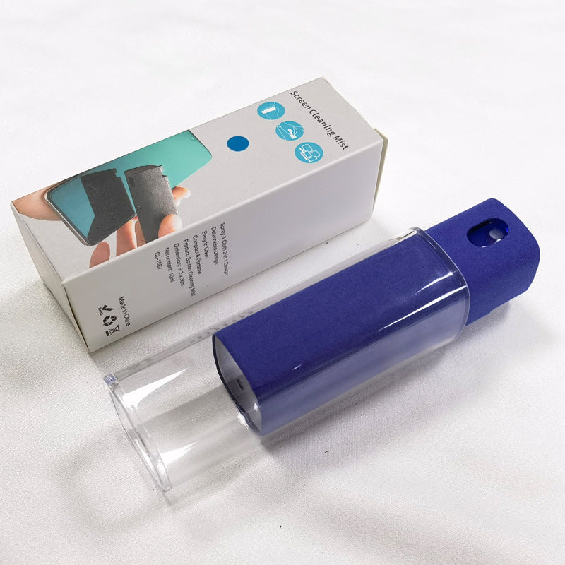 3-in-1 Portable Screen Cleaner - Integrated Spray & Microfiber Wipe – Duvencioglu