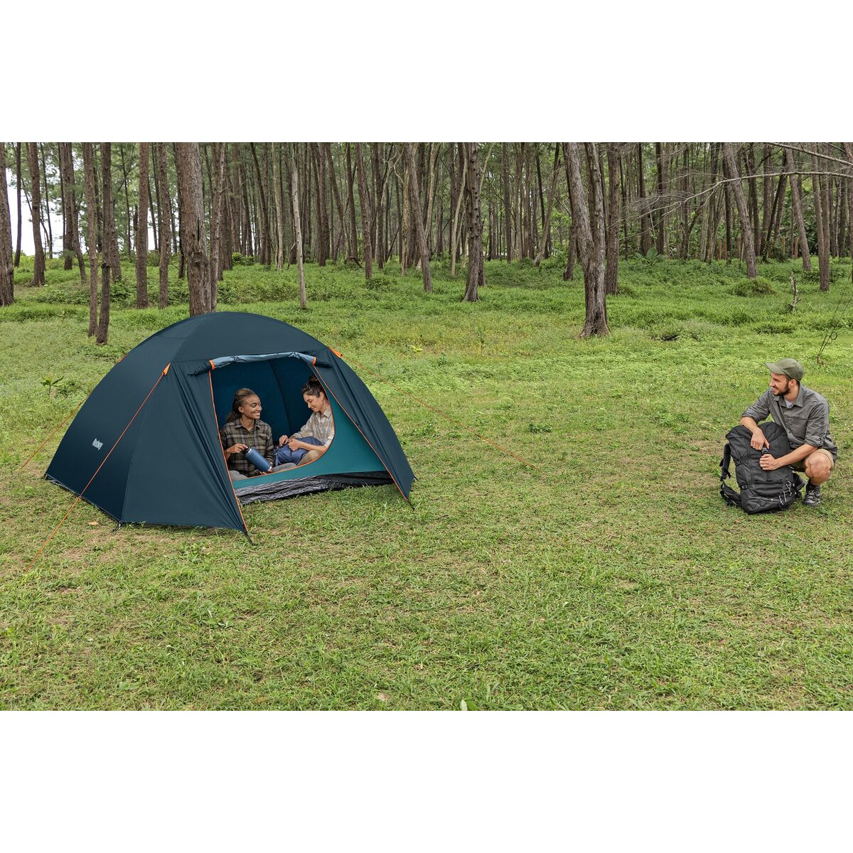 Bestway Tent Polyester Fiberglass 70/210x240x140 cm Camping 68141 – Duvencioglu