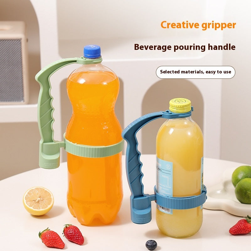 Adjustable Beverage Bottle Handle Holder - Multi-Use Pouring Grip for Oil & Liquid Bottles – Duvencioglu