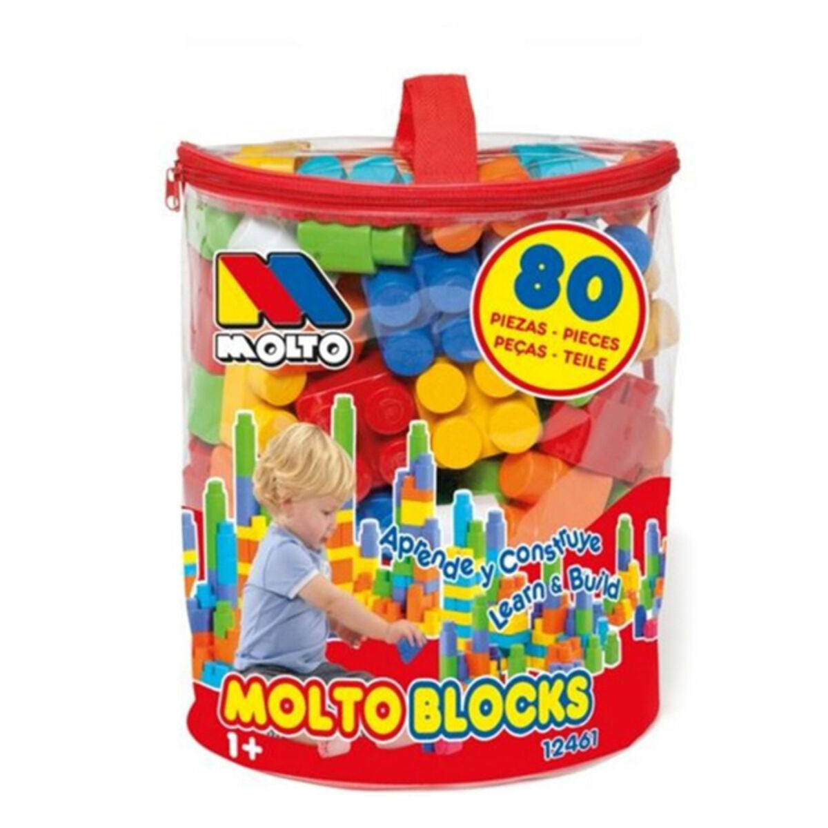 Construction set Moltó 12461 80 Pieces – Duvencioglu