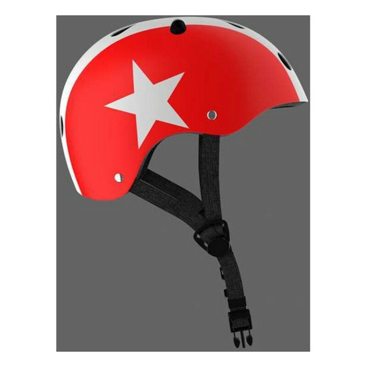 Baby Helmet Moltó White Red 48-53 cm – Duvencioglu
