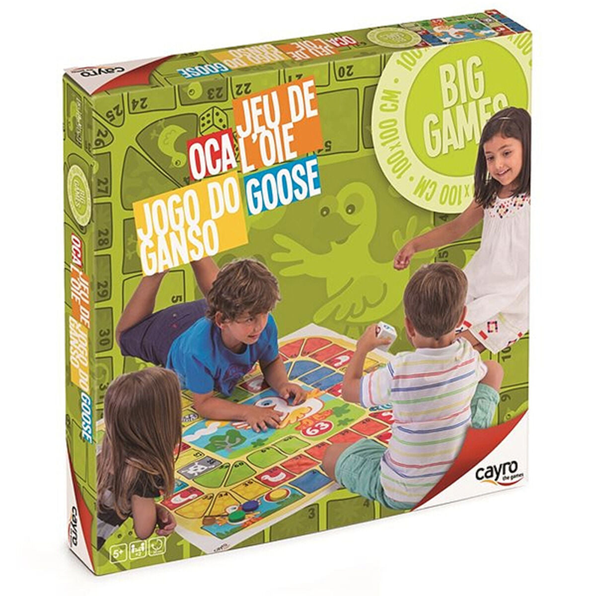 Board game Giant Goose Cayro (100 x 100 cm) – Duvencioglu
