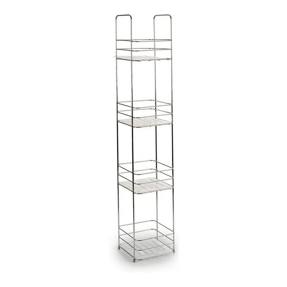 Bathroom Shelves Berilo W4870 Transparent Silver – Duvencioglu