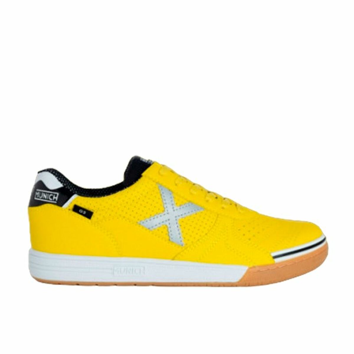 Adult's Indoor Football Shoes Munich G-3 Profit 387 Men Yellow – Duvencioglu