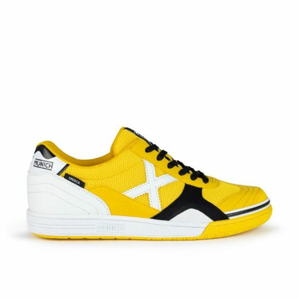 Adult's Indoor Football Shoes Munich Gresca 316 Yellow Men – Duvencioglu