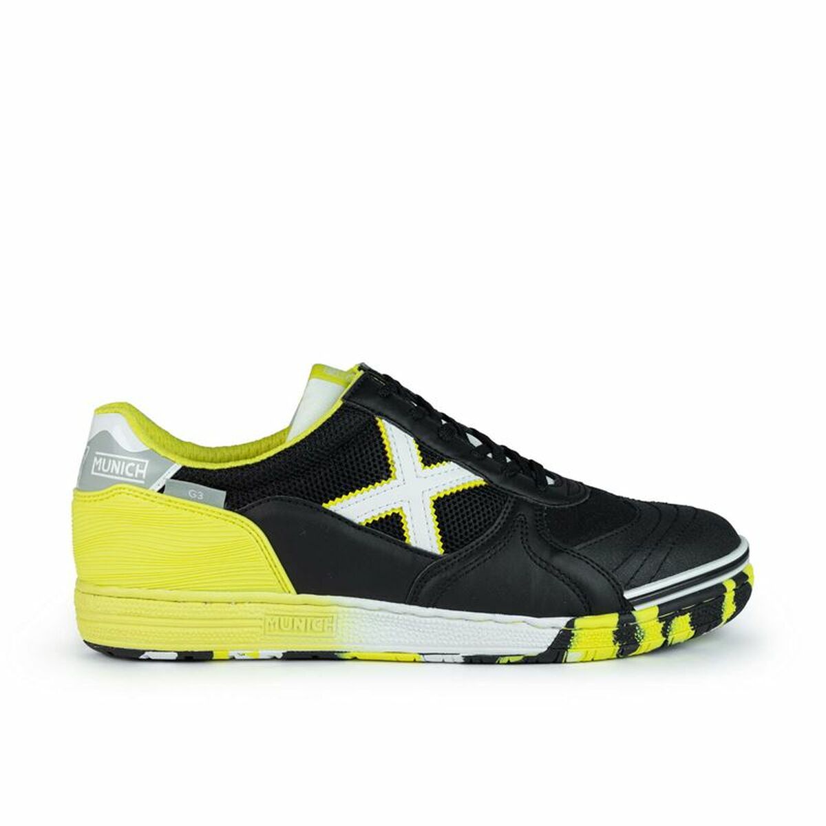 Adult's Indoor Football Shoes Munich G-3 Indoor 403 Black Men – Duvencioglu