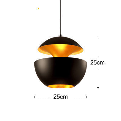 Fashion-Trumpet Aluminum LED Chandelier – Single-Head Pendant – Duvencioglu