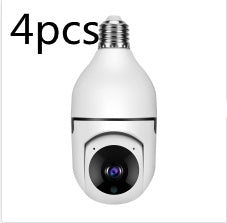 1080P Smart WiFi Security Camera Bulb - 4X Zoom & E27 Base – Duvencioglu
