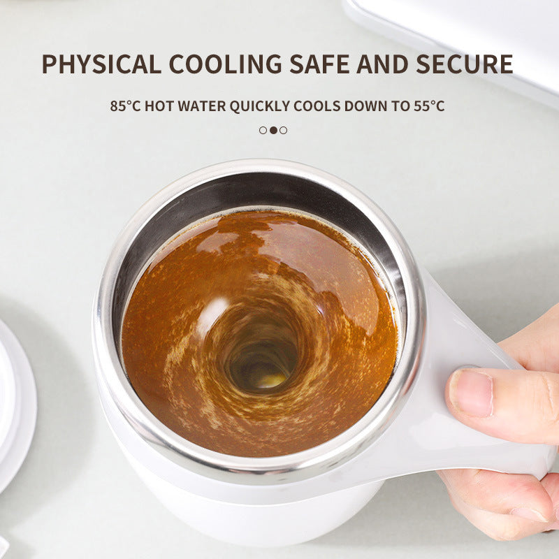 Rechargeable Automatic Stirring Mug - Electric Magnetic Coffee Cup