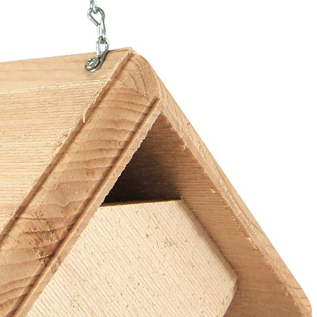 Hand Crafted Pine Wood Hanging Bird House - Designed for Carolina Wrens (Made in USA) – Duvencioglu