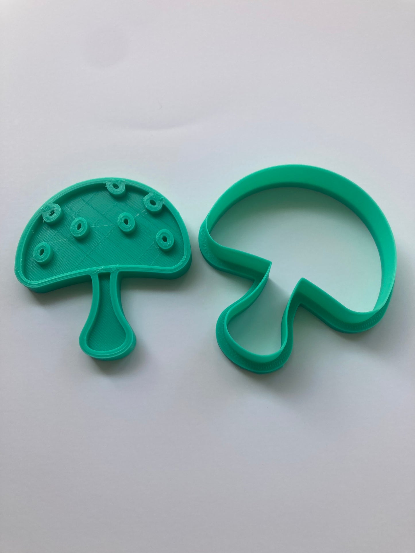 Mushroom Cookie Cutter - 3D Printed Polka Dot Baking Tool – Duvencioglu