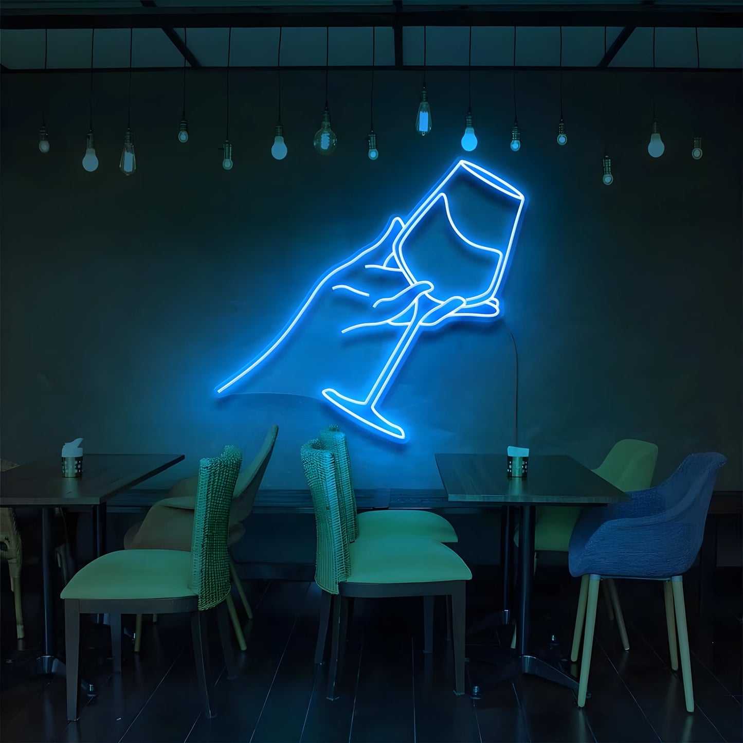 16.4ft Smart WiFi Neon Strip Light - RGBW, Music Sync & Voice Control