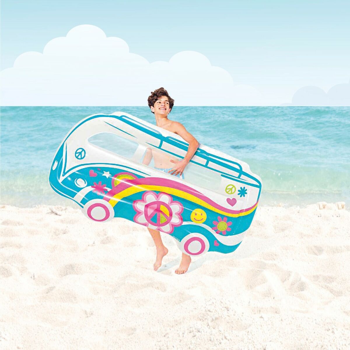 Air mattress Intex Van 178 x 91 x 23 cm (6 Units) – Duvencioglu