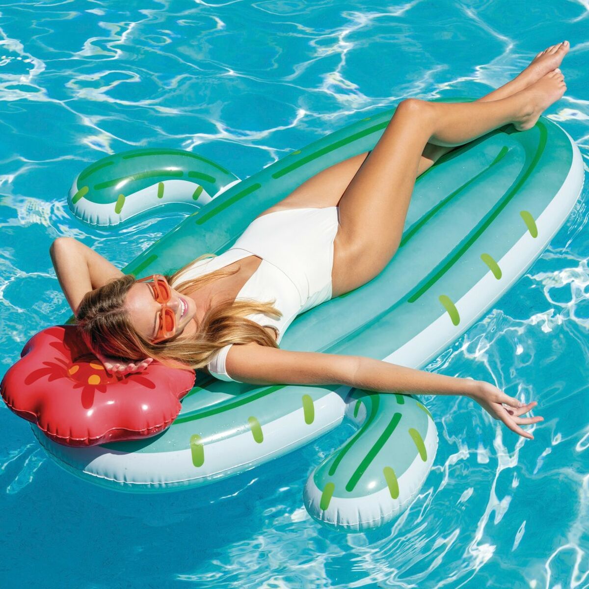 Air mattress Intex Cactus 140 x 185 x 28 cm (6 Units) – Duvencioglu