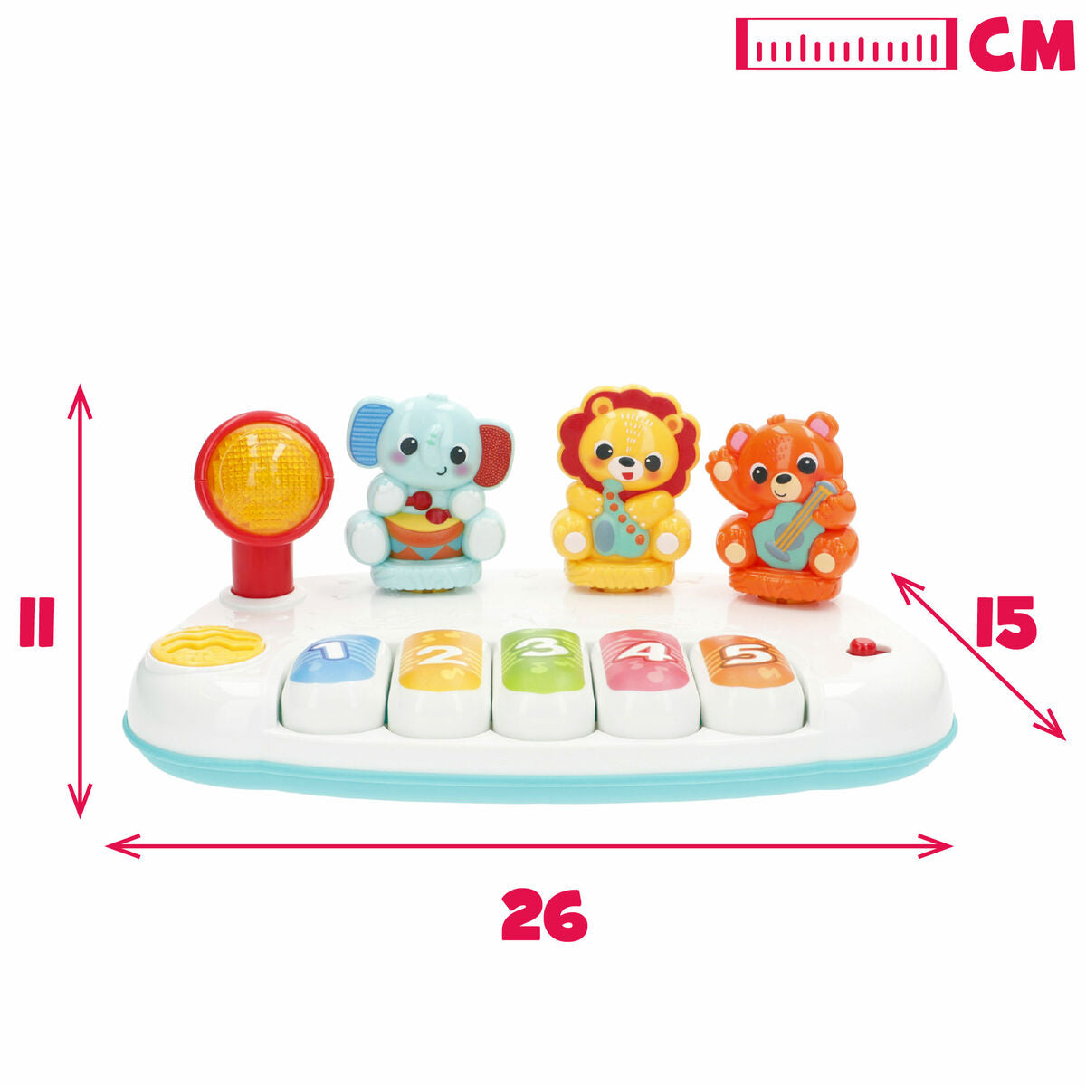 Winfun Toy Piano (4-Pack) - Musical Instrument with Lights and Sound – Duvencioglu