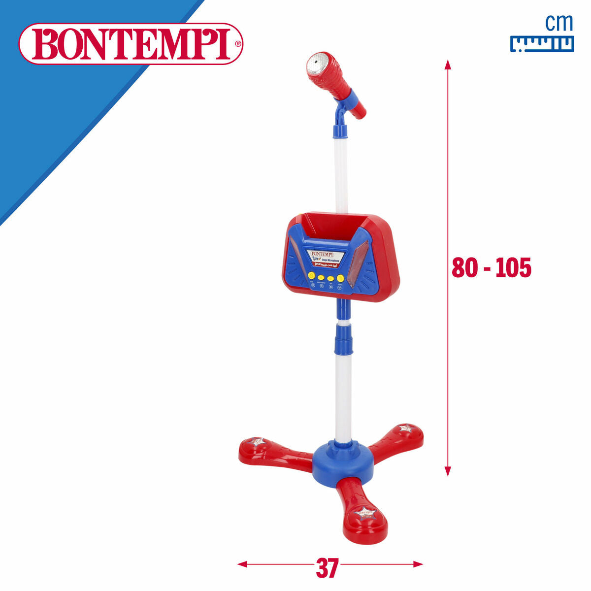 Bontempi Musical Toy (2-Pack) - Large Plastic Instrument with Lights and Sound – Duvencioglu
