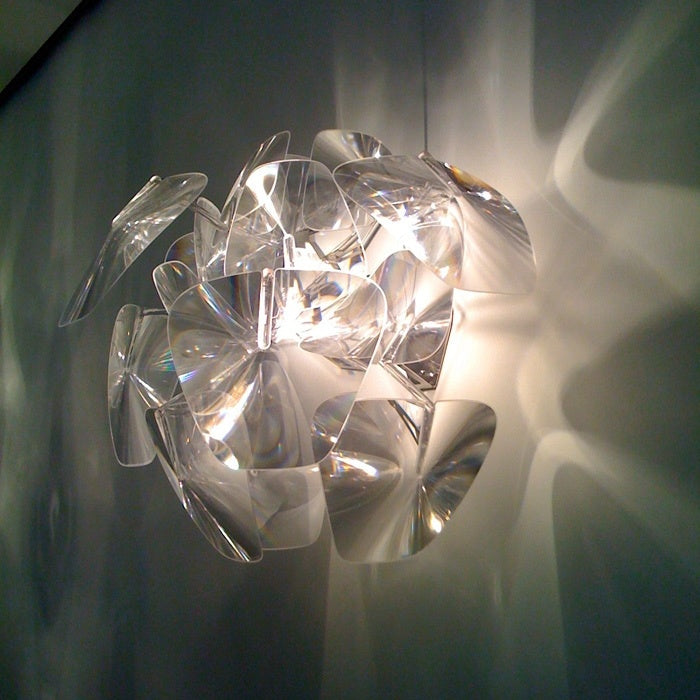 LED Apple-Shape Acrylic Chandelier – 3-Head Branch Pendant – Duvencioglu
