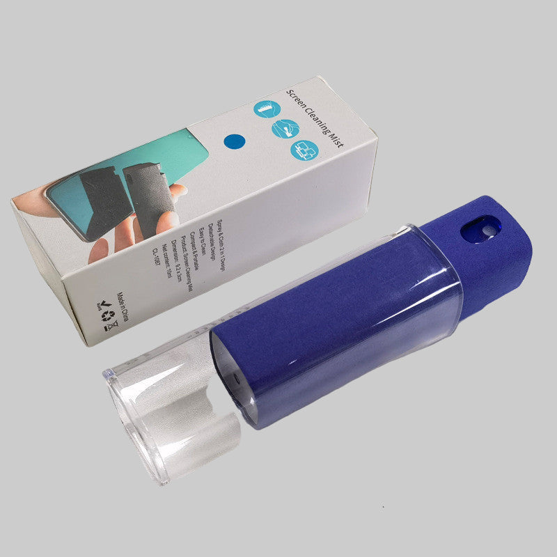 3-in-1 Portable Screen Cleaner - Integrated Spray & Microfiber Wipe – Duvencioglu