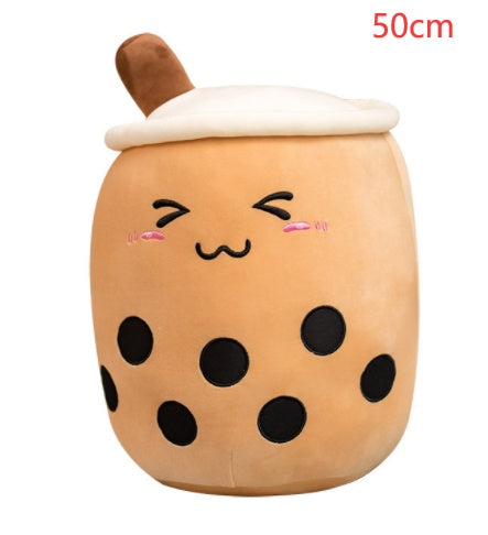 The Original Kawaii Boba Tea Plush Pillow | Super Soft Bubble Tea Cuddle Companion