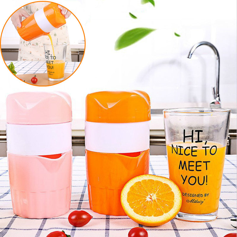 Manual Citrus Juicer - Portable Handheld Fruit Press & Squeeze Extractor (300ML) – Duvencioglu