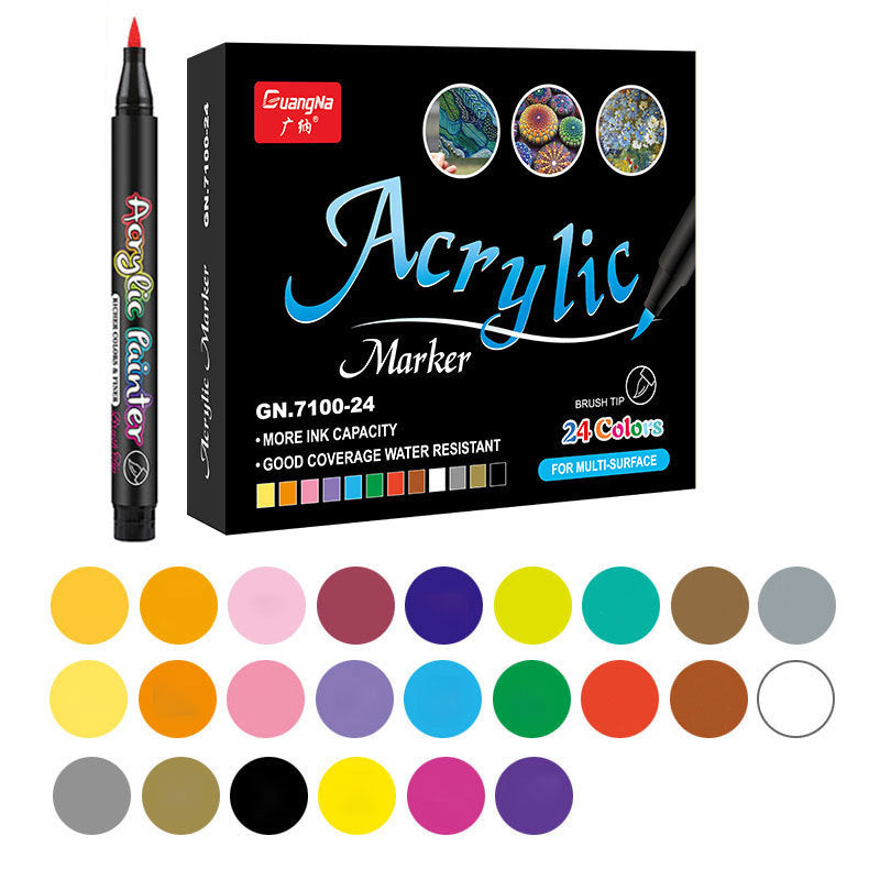 Marker Pen Multicolor Set - Student & Children's Art Kit – Duvencioglu