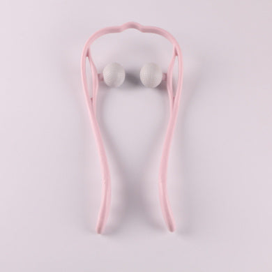 6-Roller Manual Neck Massager - Deep Tissue Relief Tool with Natural Jade Scraper – Duvencioglu