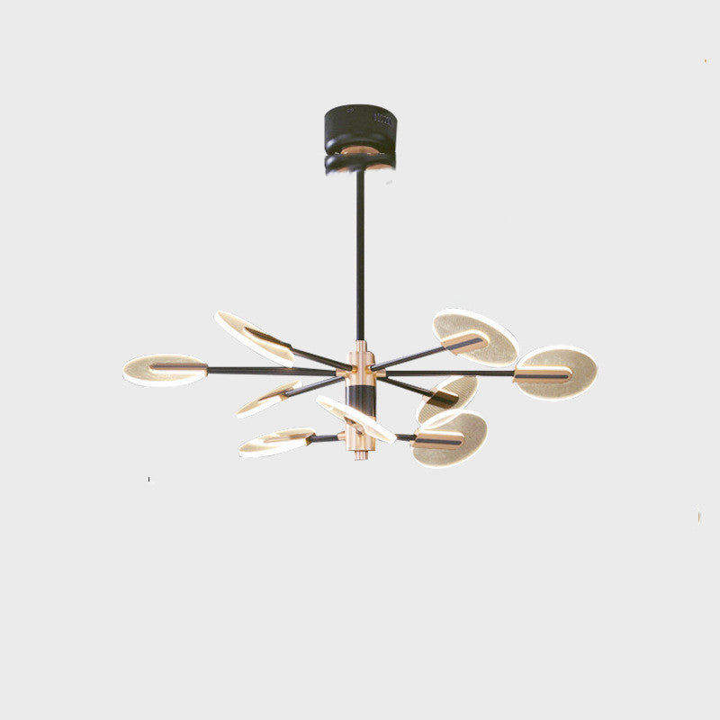 Nordic Iron & Acrylic LED Chandelier – Creative Dining Room Pendant – Duvencioglu