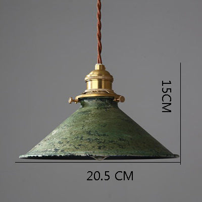 Cafe Simple Modern Pendant Light - Copper & Iron Living Room Lamp – Duvencioglu