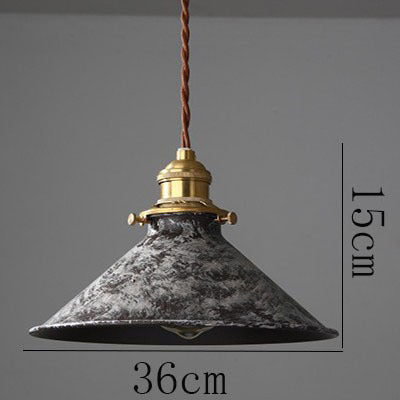 Cafe Simple Modern Pendant Light - Copper & Iron Living Room Lamp – Duvencioglu